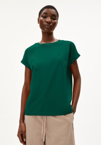 Armedangels Damen T-Shirt Idaara emerald green