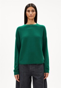 Armedangels Damen Pullover Merinaa Links Links emerald green