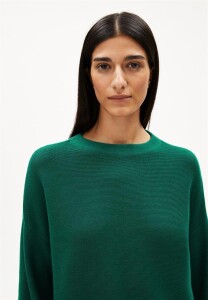 Armedangels Damen Pullover Merinaa Links Links emerald green