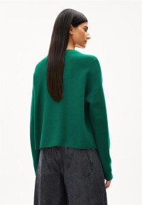 Armedangels Damen Pullover Merinaa Links Links emerald green