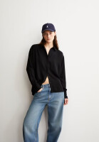 Armedangels Damen Bluse Larisaana LS black