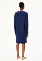 Armedangels Damen Strickkleid Rosanniaas blue noon