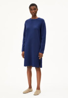 Armedangels Damen Strickkleid Rosanniaas blue noon