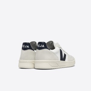 Veja Damen Schuhe V-10 B-Mesh White Nautico