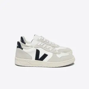 Veja Herren Schuhe V-10 B-Mesh White Nautico