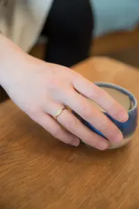 Ting Goods Ring Signet oval Messing