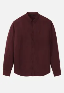 Recolution Herren Hemd Nutmeg dark plum