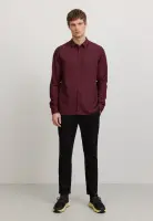 Recolution Herren Hemd Nutmeg dark plum
