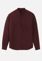 Recolution Herren Hemd Nutmeg dark plum