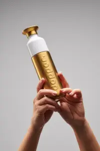 dopper Flasche Steel (490ml) - gold