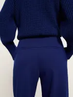 Lanius Damen Hose Culotte OCS purple blue