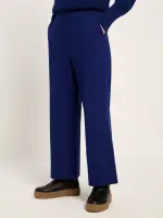Lanius Damen Hose Culotte OCS purple blue