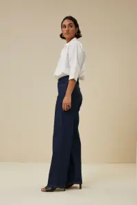 by bar Damen Hose Lina denim pants dark denim