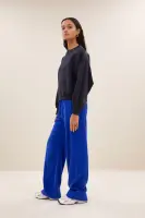 by bar Damen Sweater Bibi Lucky curve midnight/blue