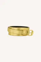 by bar Damen Gürtel Julie gloss metallic gold