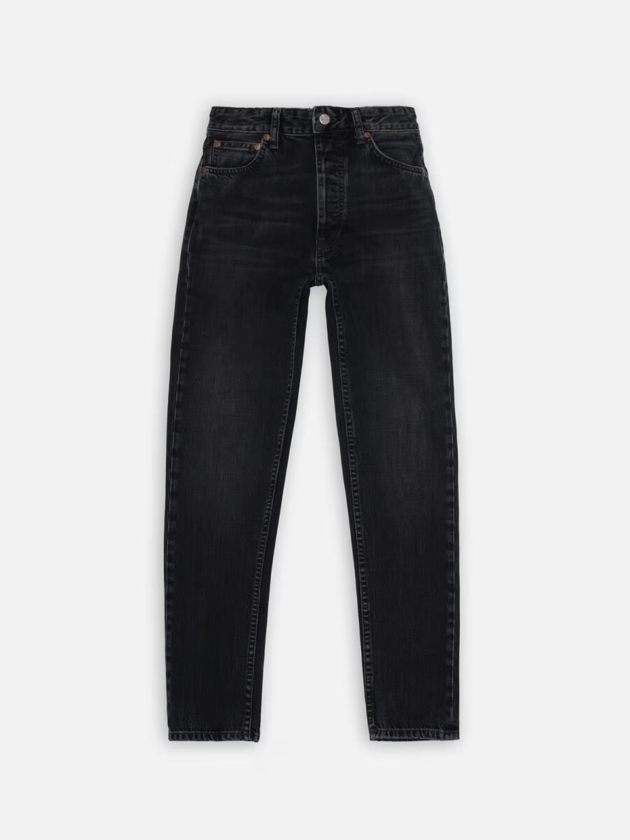 Nudie Jeans Damen Breezy Britt Black Cro box