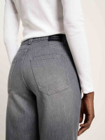 Lanius Damen Jeans relaxed GOTS dark grey denim