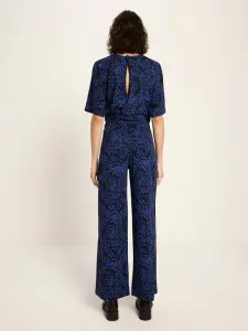 Lanius Damen Jumpsuit 14421 print painted animal midnight