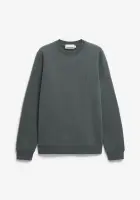 Armedangels Herren Pullover BAARO Fleece space steel