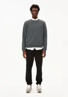 Armedangels Herren Pullover BAARO Fleece space steel
