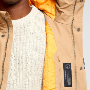 Dedicated Herren Parka Stavanger Tiger Brown Tigers Eyes