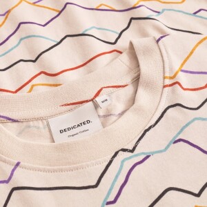 Dedicated Herren T-Shirt Stockholm Line Mountains AOP...