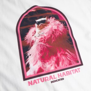 Dedicated Damen T-Shirt Visby Natural Habitat White