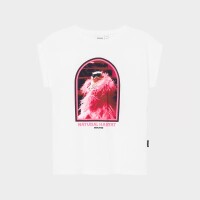 Dedicated Damen T-Shirt Visby Natural Habitat White
