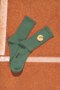 A-dam Unisex Tennis Socken Green Tennisball