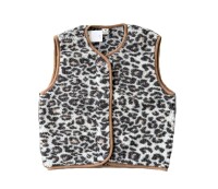 Alwero UNISEX Woll Weste TYB ultra light leo white