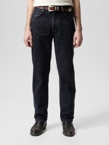 Nudie Jeans Herren Hose Rad Rufus Black Vintage