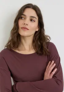 Recolution Damen Longsleeve FUCHSIA dark plum