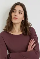 Recolution Damen Longsleeve FUCHSIA dark plum