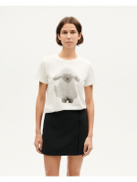 Thinking Mu Damen T-Shirt Ida Cloud Sheep white