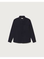 Thinking Mu Herren Hemd Anto Corduroy Navy