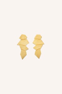 by bar Ohrringe crystal gold