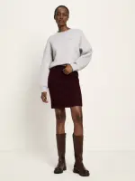Lanius Damen Rock / Walkrock bordeaux