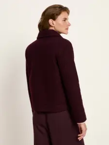 Lanius Damen Walk Jacke GOTS bordeaux