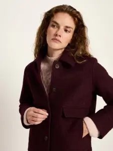Lanius Damen Walk Jacke GOTS bordeaux