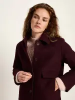 Lanius Damen Walk Jacke GOTS bordeaux