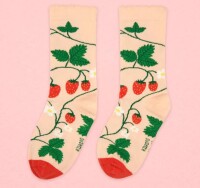 Coucou Suzette Unisex Socken Erdbeerpflanze