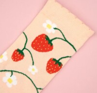 Coucou Suzette Unisex Socken Erdbeerpflanze 35-40