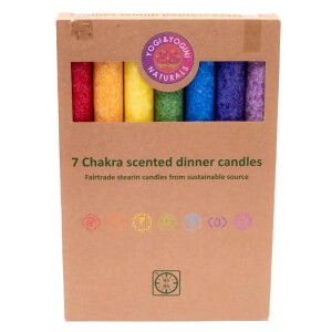 Phoenix Import Dinner- und Duftkerzen Chakra 7er Set 688