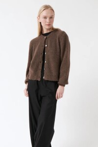 amt. studio Damen Cardigan Galeta brown