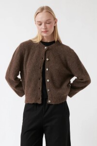 amt. studio Damen Cardigan Galeta brown