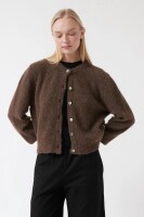 amt. studio Damen Cardigan Galeta brown