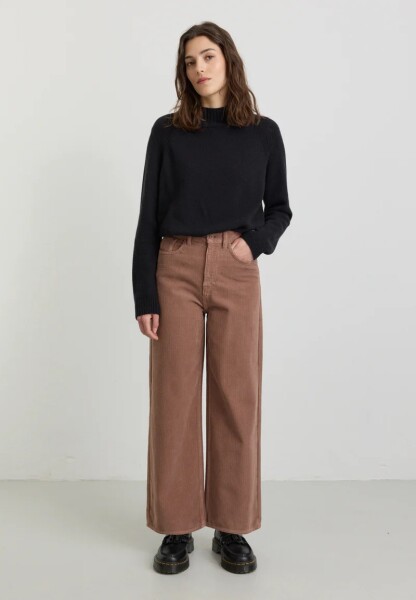 Recolution Damen Hose Erica corduroy cognac brown