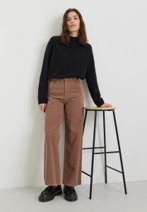 Recolution Damen Hose Erica corduroy cognac brown