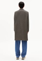 Armedangels Herren Mantel Paablo mid grey melange