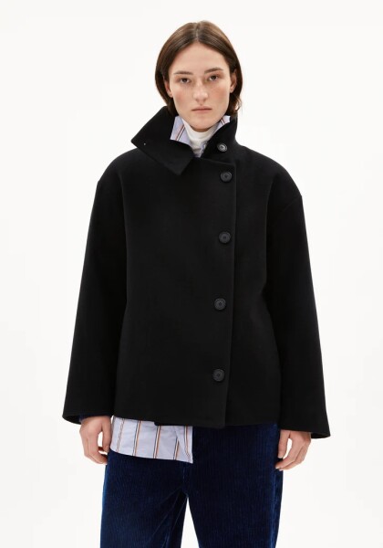 Armedangels Damen Mantel Majelaa black